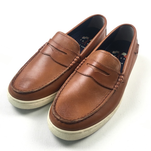 Cole Haan Mens Tan Loafers 8.5M A41 - Picture 3 of 6